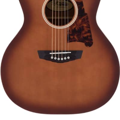 D'Angelico Premier Gramercy Solid Top Electric Acoustic Guitar - Caramel Burst image 1