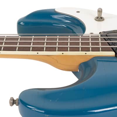 Vintage Mosrite The Ventures Model Bass Blue 1966 image 9