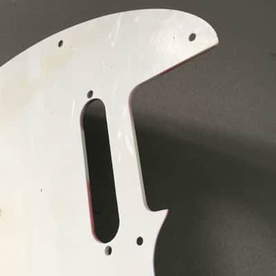 Lefty Pickguard For Fender Tele Style Guitar 1Ply White Telecaster American Flag image 14