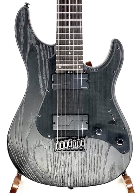 USED ESP LTD LSN1007 B 7-String Baritone Black Blast image 1