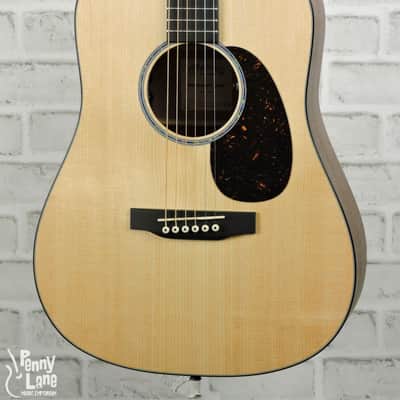 Martin D Jr-E Solid Acoustic Electric Mini Dreadnought Guitar with Case image 3