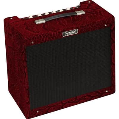 FENDER Blues Junior IV Red Snakeskin Limited Edition image 1