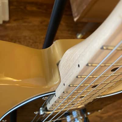Squier Affinity Telecaster with Maple Fretboard, String Through Body 2021 - Present - Butterscotch Blonde image 4