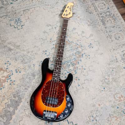 Ernie Ball Music Man Stingray 4 with Hardshell Case - Sunburst image 2