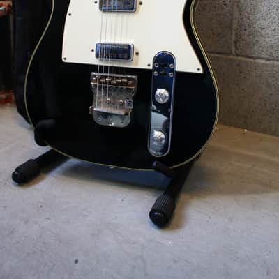 Greco Semi Hollow Body Guitar Black image 1