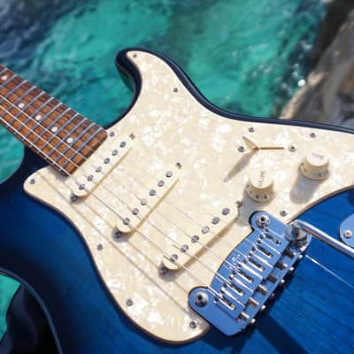 G&L Legacy Tribute 2010 Blue Burst image 1