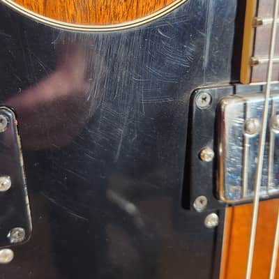 Vintage 1977 Gibson EDS-1275 Walnut w/ OHSC - Refret on 6-String Side image 9