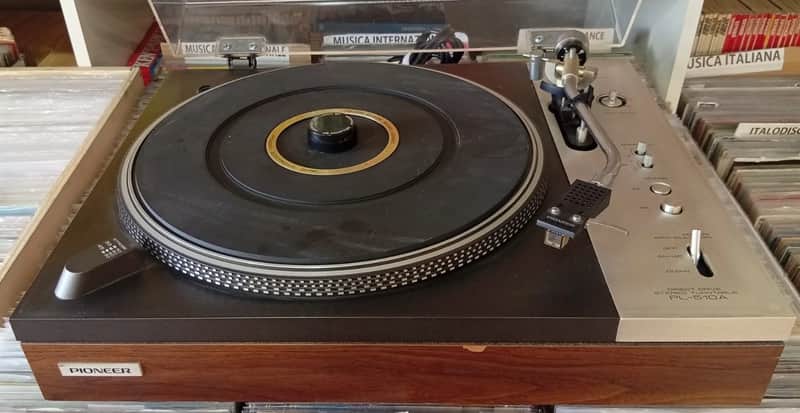 Giradischi Pioneer PL-510A 2-Speed Direct-Drive Turntable Japan 1976-1978 image 1