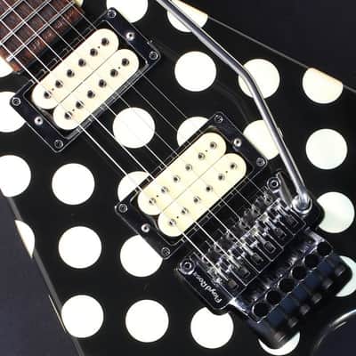 Jackson USA USED Limited Edition Randy Rhoads Tribute Flying V (Polka Dots) image 4