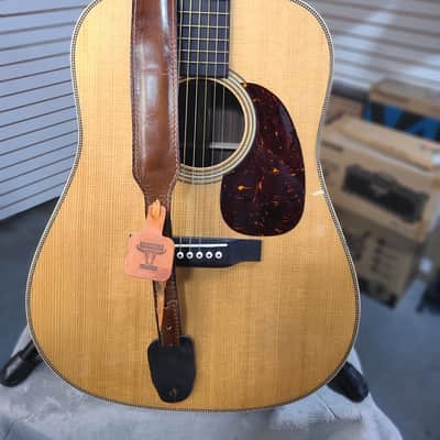 The Saddleback -  Handcrafted Full-Grain Leather Guitar Strap image 8