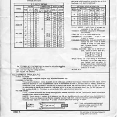 12-15V, 1.5 AMP Regulated Power Supply For API 312 512 525 550 550A 550B 553 560 image 3