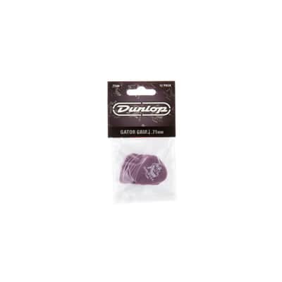 Dunlop 417P Gator Grip Purple 0.71mm (12-Pack) - Set of Picks image 4