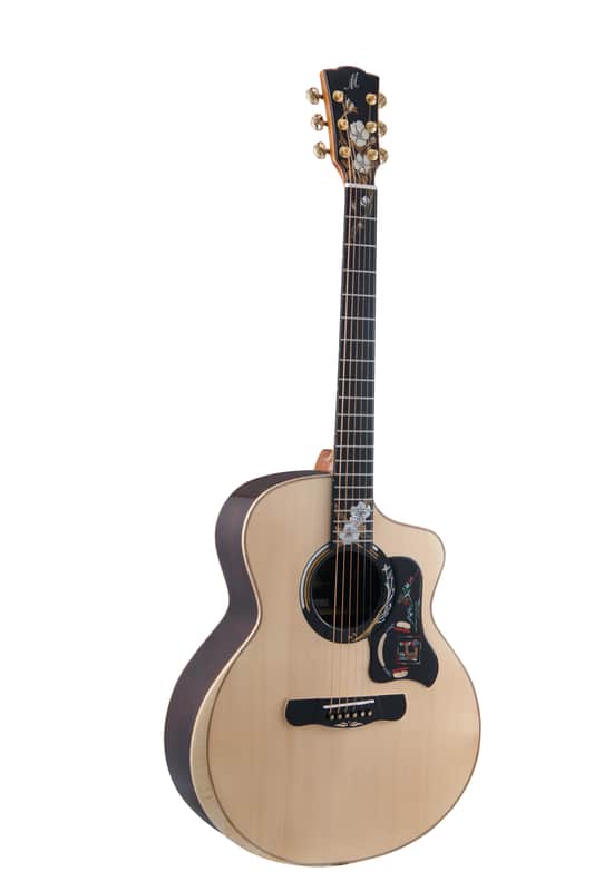 Merida Extrema Winter cutaway solid Spruce Top Acoustic guitar