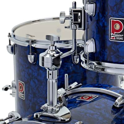 Premier Artist Heritage Series 18" Four-Piece Birch Drum Shell Pack Blue Pearl PAH18-4SPBPW image 5