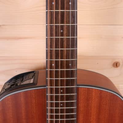 Takamine GX11ME-NS NEX 3/4 Layered Mahogany Auditorium Acoustic-Electric Guitar - Natural image 15