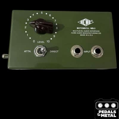 Acme Audio WB-3 Motown DI Direct Box 2016 - Present - Green - X18452 image 1
