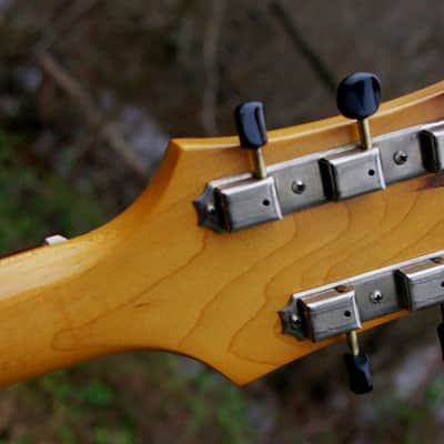 MURPH SQUIRE ii-T 1965 Aged Candy Apple Red. Offset Guitar Styled after Jaguar and Strat. ULTRA RARE image 25