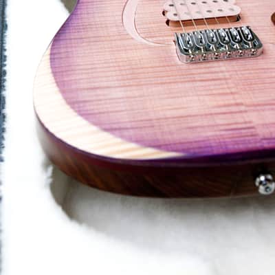 GB Liuteria Custom Boutique Petra 6 string sea sun and clouds edition image 19