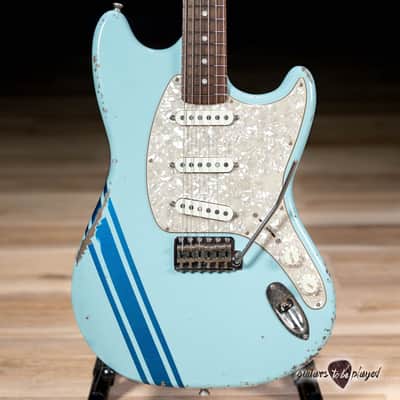 Fano MG6 Alt de Facto SSS Lollar Special S Guitar w/ Case – Sonic Blue image 2
