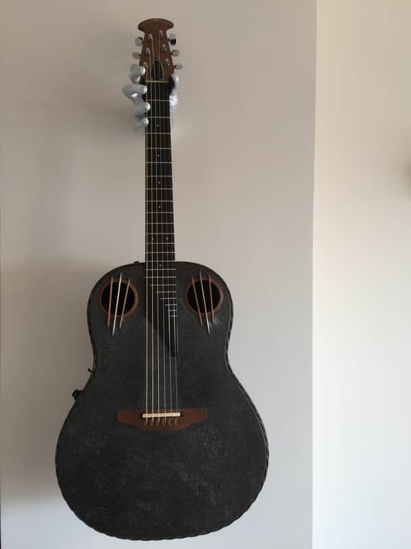 Ovation Adamas prototype noire (1975) image 1