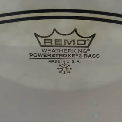 CLEAN! LUDWIG USA 22" SUPER CLASSIC BASS DRUM in CHERRY STAIN for YOUR SET! RM54 image 9