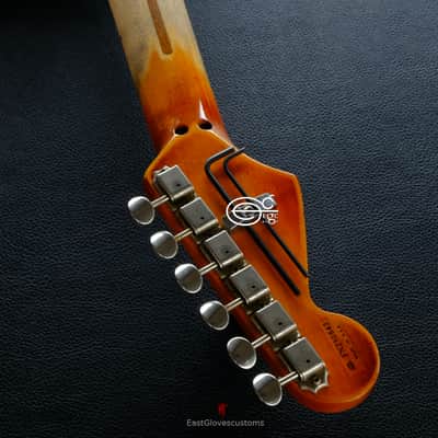 Fender Stratocaster Floyd Rose Classic HSS Sunburst Made in USA Aged Relic (VERY RARE) image 19
