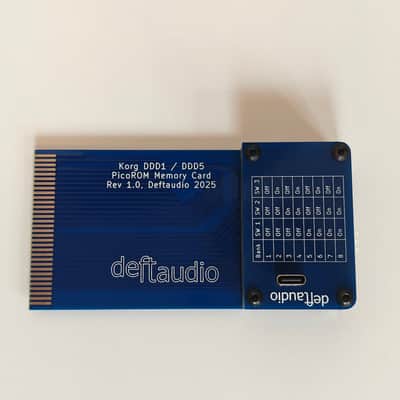 Deftaudio Programmable PCM card for Korg DDD-1 / DDD-5 image 8