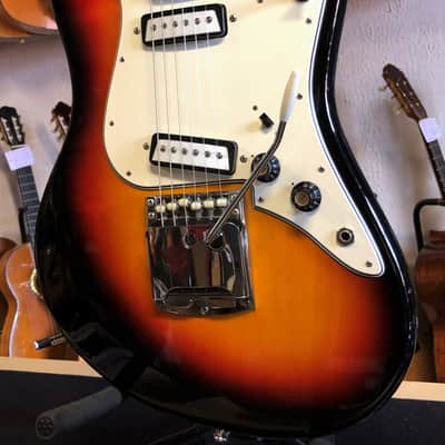 Belle Aria  1802T fabriquée à la fin des années 60 au Japon idem Epiphone ET-270 Kurt Cobain NIRVANA image 5
