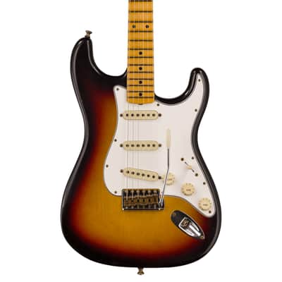 Fender Custom Shop Postmodern Strat Journeyman Relic, Bleached 3-Colour Sunburst, Maple image 2