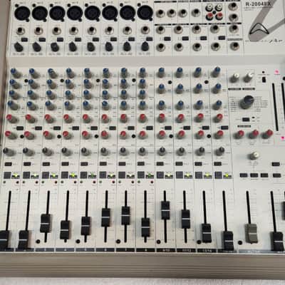Wharfedale Pro R-2004FX Mixer Amplifier 8 Mic / Line + Stereo Line + Effect + + Rack Mount adapter , Very clean image 2
