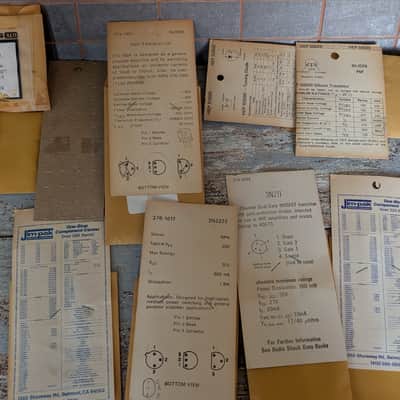 Vintage NOS Transistor Component Lot image 6