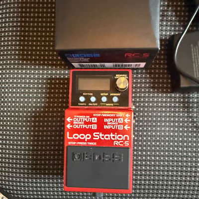 Boss RC-5 Loop Station 2020 - Present - Red image 1