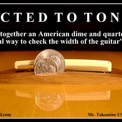 Takamine G Series CP-100 Pickup Assembly with SHIM SET / TGP0897 image 14