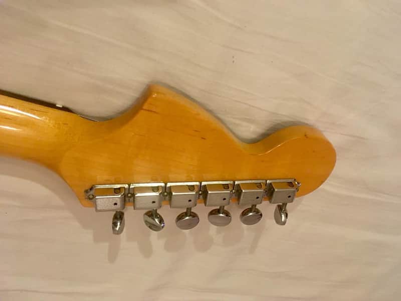 Legend Mustang By Aria Pro ii Made In Korea 90s Candy Apple Red