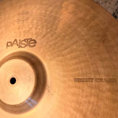 Vintage Paiste SOUND CREATION 18” SHORT CRASH Light Ride 1604 g Unique Bell! Smooth Mellow Controlled! Rare! image 4