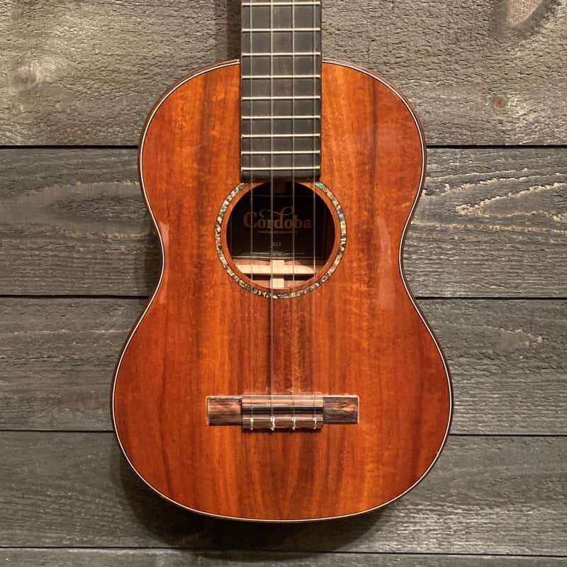 Cordoba 35T All Solid Acacia Wood Tenor Uke Ukulele image 1