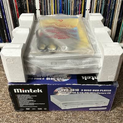Mintek DVD-3610 3-Disc DVD Player DVD/CD/CD-R/CD-RW/MP3 Silver NEW OPEN BOX ✅ image 9
