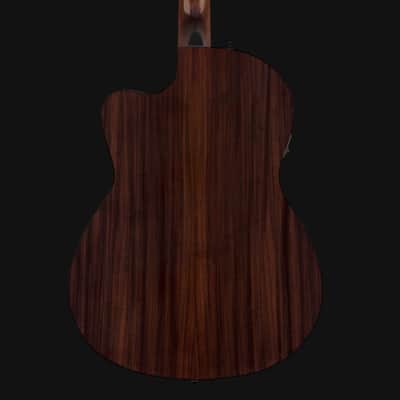 Fender CN-140SCE Nylon-String Acoustic Guitar in Natural image 4