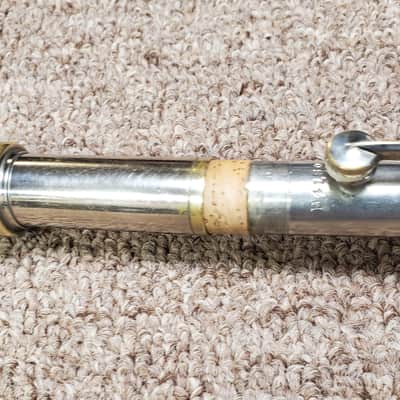 AT Metal Clarinet in Bb new leather pads 1930's ? 1940's - Nickel chrome VIDEO image 7