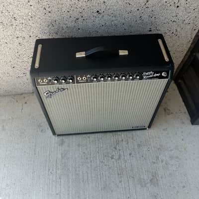 Fender Tone Master Super Reverb 2-Channel 45-Watt 4x10" Digital Guitar Combo 2021 - Present - Black electric guitar amp with foot switch image 5