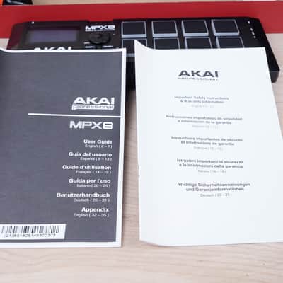 Akai MPX8 SD Sample Player in Box w/ USB Cable, Power Supply image 3