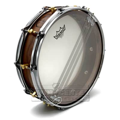 Noble & Cooley Solid Shell Classic Walnut Snare Drum 14x3 7/8 Natural Oil image 4