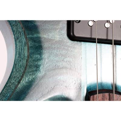 Ibanez BTB946 6-String Electric Bass Guitar - Regular Cosmic Blue Low Gloss image 4