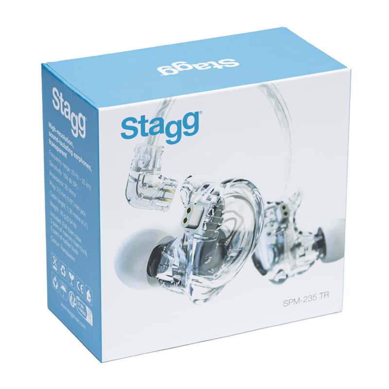 Stagg SPM-235 TR Dual Driver In-Ear Stage Monitors image 1