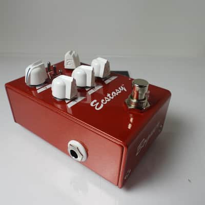 Bogner Ecstasy Red Mini Overdrive Effects Pedal Free USA Shipping image 4