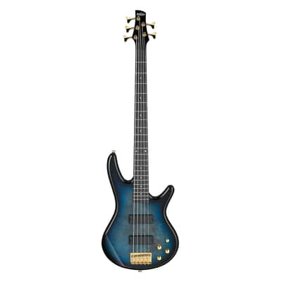 Ibanez GSR205PCTMU Gio SR 5-String Bass Guitar - Transparent Marine Burst image 2
