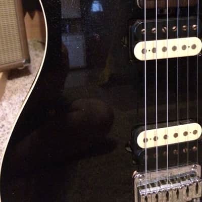 Ernie Ball Music Man Axis Super Sport (USA Made) Black Sparkle WHSC image 9