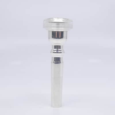ACB 5CS Trumpet Mouthpiece with Clear Acrylic Rim - Silver/Acrylic image 4