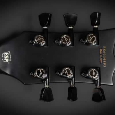 2019 ESP E-II Eclipse ET - Black Satin | Japan Singlecut Evertune Bridge Set Thru Seymour Duncan Sentient Pegasus Pickups 3.69kg | OHSC image 17