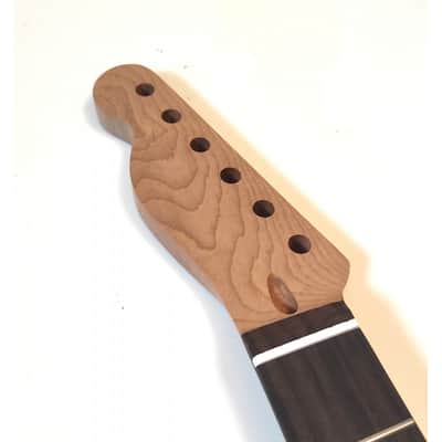 LEFT HANDED Tele style 22 frets Unfinished Roasted Mapple Neck, rosewood image 8